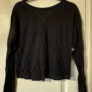 Black long sleeve Abercrombie & Fitch Top